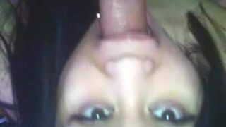 Pinay pov boquete e engolindo porra