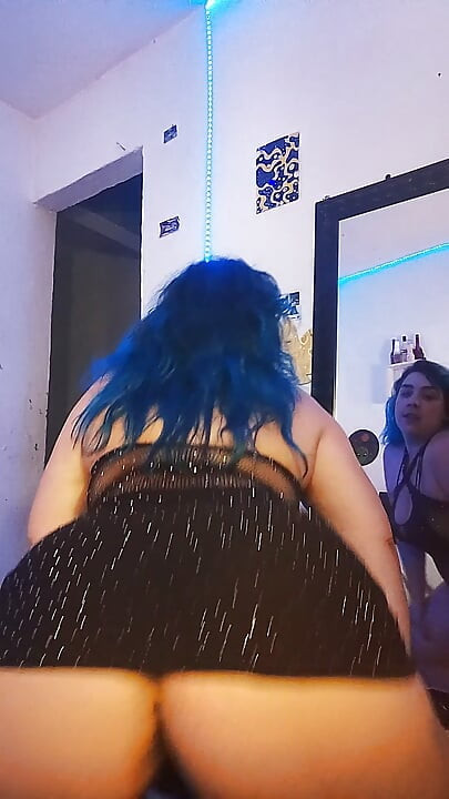 Gordita sexy bailando funk brasileño