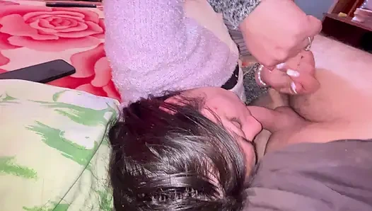 AncaLuxe-sucking dick all day and getting cum in my throat and swallowing it all