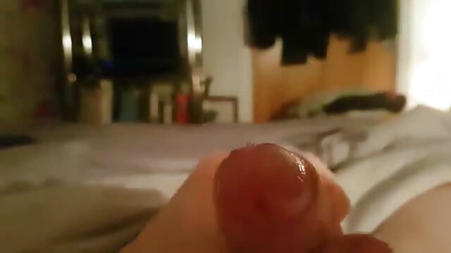 Hot cock dripping wet with pre cum for self-loving play session