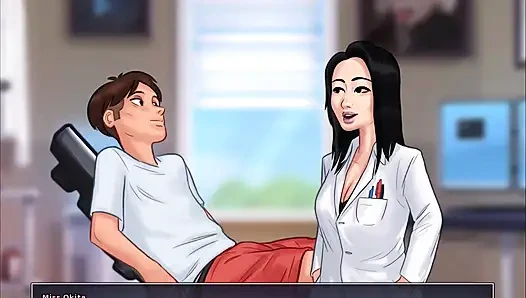 SummerTime Saga - секс-сцена Мисс Окита