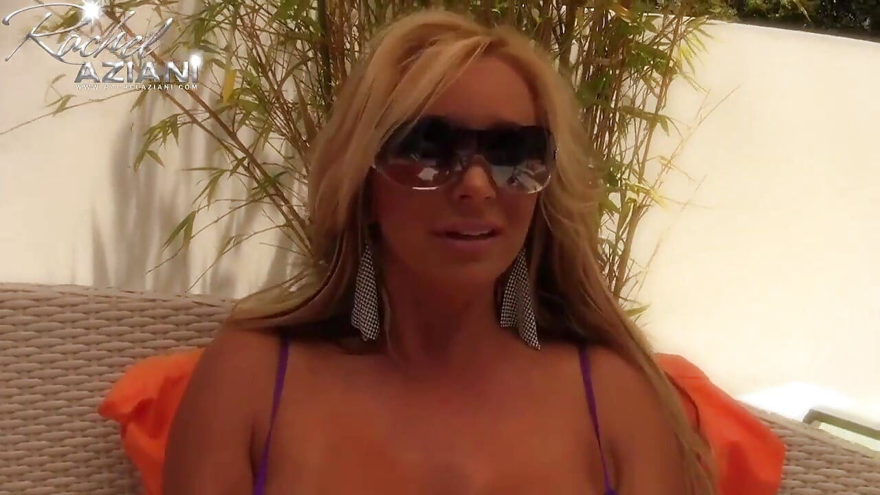 Rachel masturbates to outdoor sex fantasy