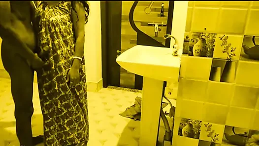 Desi hot Bhabi want young Devar hard dick in kitchen room.