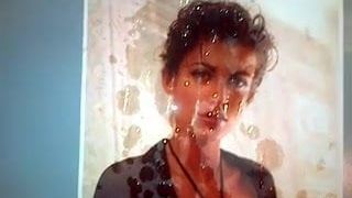 我射在一张elisabetta canalis的照片上（12次射精）