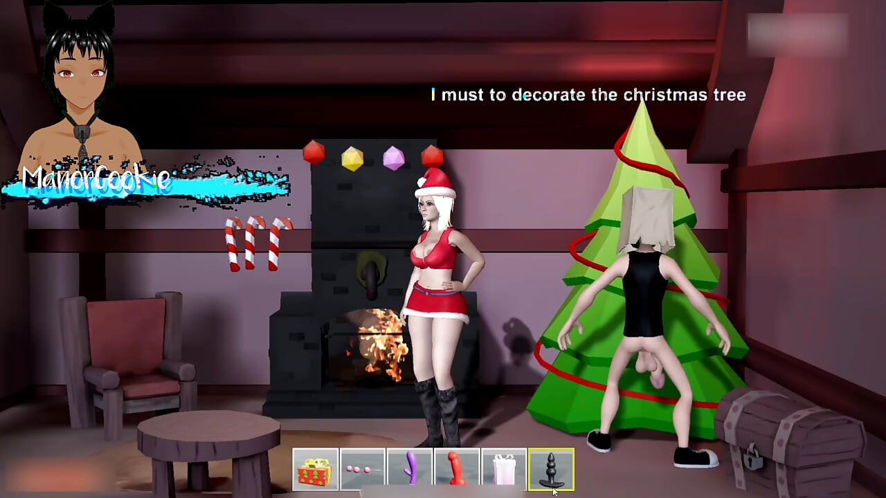 Fuckerman: Jingle Balls 3d - Akan berkongkek dalam 3d dengan seorang wanita panas