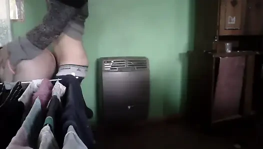 Wir haben sex in der küche neben dem 1111