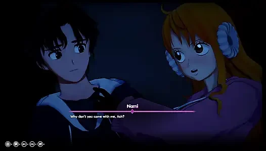 Seks threesome sama hinata nami &bulma