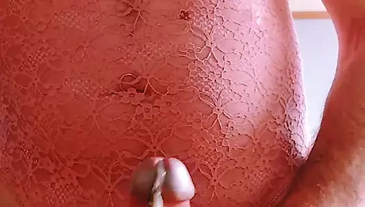 Pembe ağır çekimde güzel