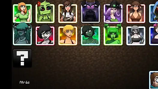 HornyCraft эндер-девушка, все сцены, подборка (3D-анимация для взрослых)