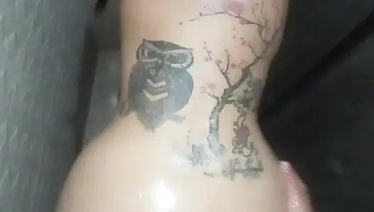 Hardcore sex in the bathroom of my Mexican landlord ex