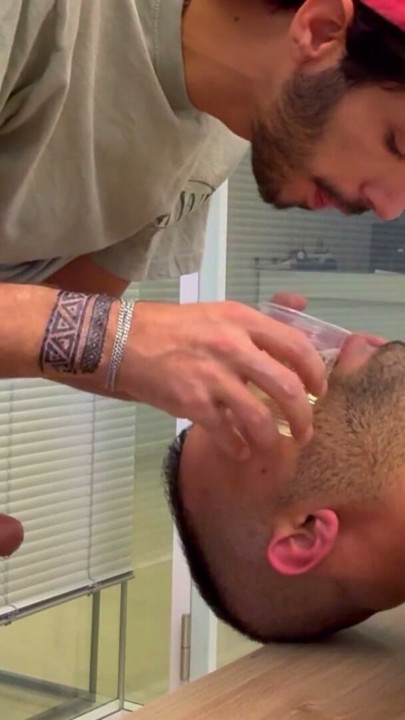 Sexy Middle Eastern Guy DOMINATES and HUMILIATES inexperienced Sub- spit roast , deep throat training , piss drinking | Clip 1