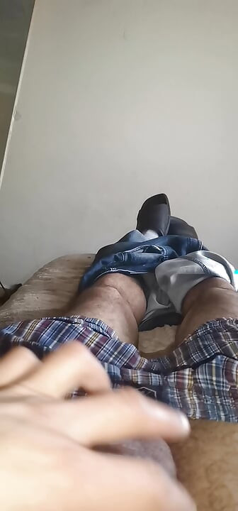 At it again Hard Cock jerk off