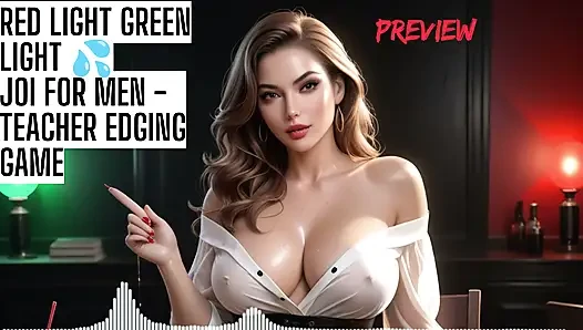 Rot Licht Grün Licht JOI Stop-Start-Spiel ASMR HFO JOI Erotik-Audio für Männer)