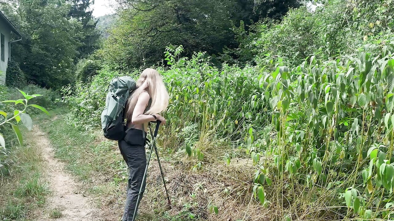 Wet Outdoor River Sex: POV Doggy, Cowgirl & Messy Belly Cumshot - Real Amateur Couple