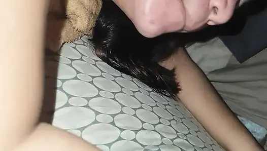 SLAPPING MY BITCH WHILE FUCKING HARDCORE AND CUM INSIDE HER CHEATING PUSSY