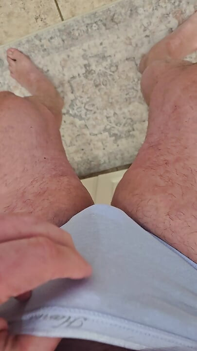 Takepad Desperate Piss in Panties Pad and Nylons