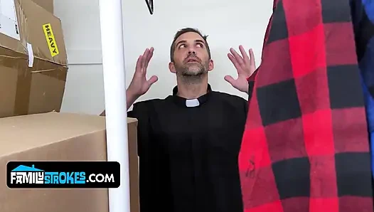 Pervy Step Uncle Returns and Corrupts Aria Banks With His Best Friend's Help