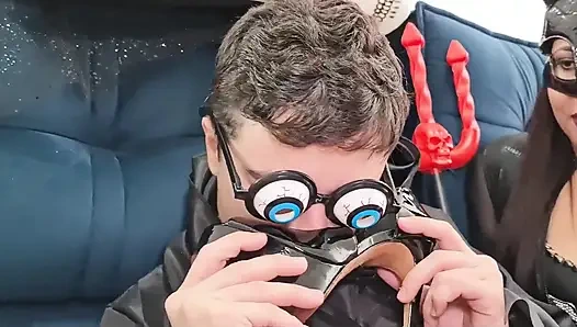 Seksi ayakla muamele 42 cadılar bayramı versiyonu