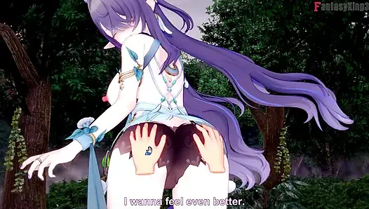 Lauma hot blowjob - Genshin Impact