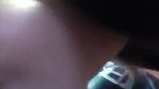 Russion slut suck dick in car