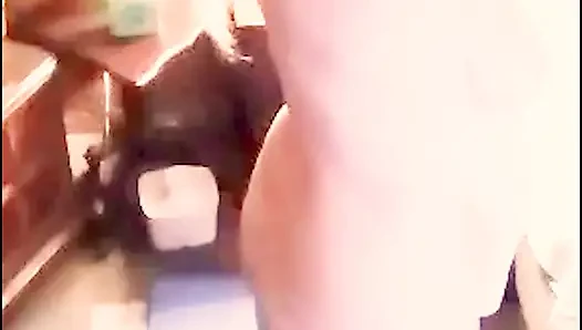 Hot BBW MILF Doing Her Daily Morning Naked Yoga!
