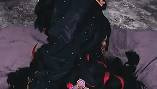 VRCosplayX Es ist zeit, frech mit Alex Coal als Bayonetta zu sein teil 2