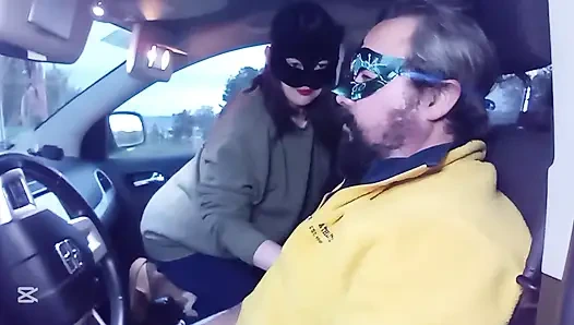 Face slapping in the Car