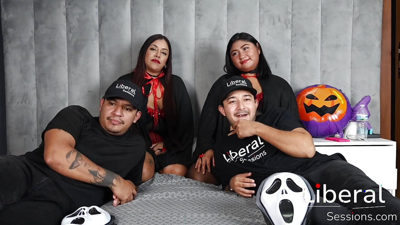 Melhores amigos transam com esposas trocando