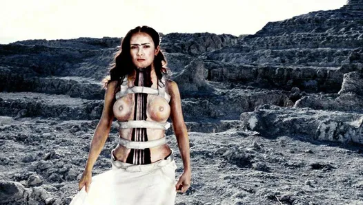 Salma Hayek nagie cycki sceny w „Frida” na scandalplanetcom