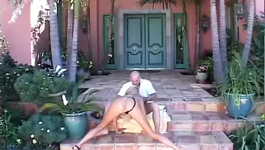 Briana Banks anal fucking taking a big hard cock deep