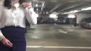 masturbation in a public parking