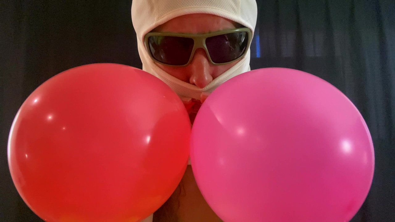 Blowing balloons - Non Pop