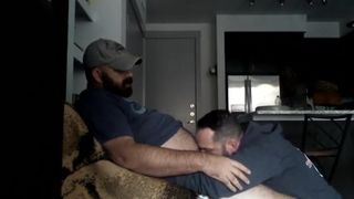 Hot Bearded Step Dad Serviced