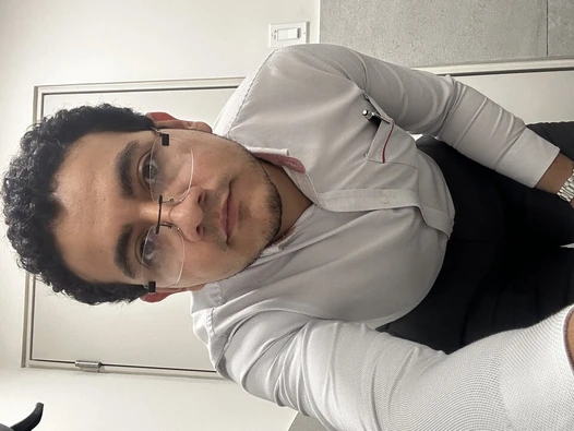 Mexican is jerking his cock at the office's bathroom