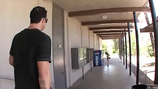 Hot babe Cali Lakai gets filled with a big cock