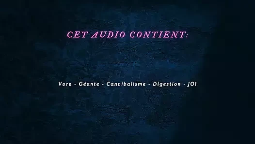 Französischer Audio-Porno | WICHsanleitung, bevor ich dich esse und dich verdaue