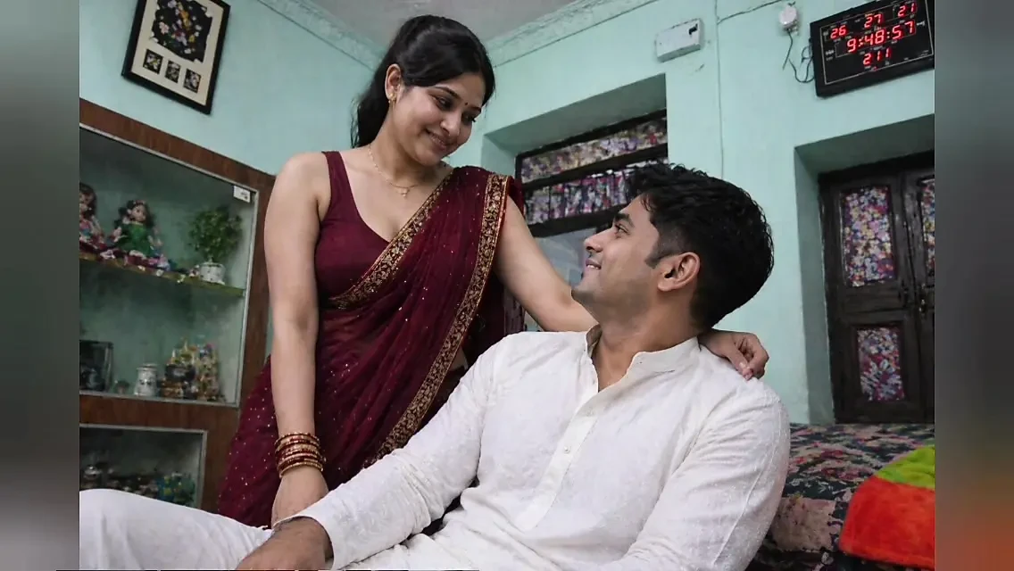 Indian daughter in law American Stepsister Romantic Video