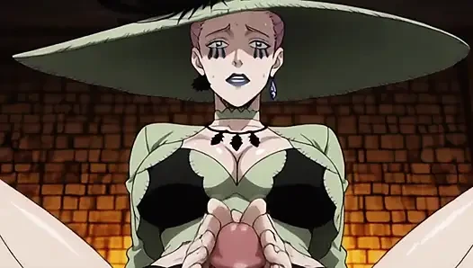 Siyah clover hentai cadı kraliçesi (yapay zeka)
