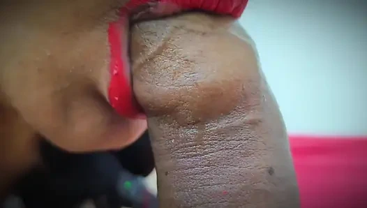 Blowjob penutupan dan mani muncrat