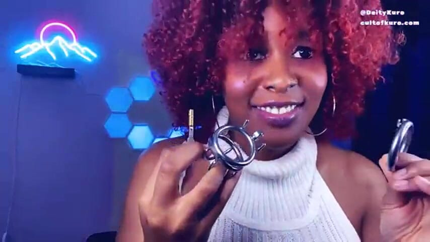 White Cock Lockup - Chastity Humiliation - CultOfKuro dot com -- PayDDK dot com -- FindomClipBinge dot com