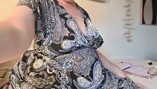 Gained so Much Weight Giant Hairy Belly & Thick Curves Exposed