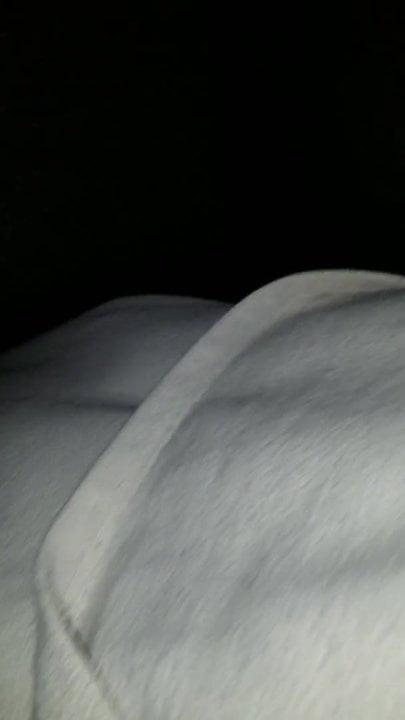 Cum Over Her Black Panties At Night
