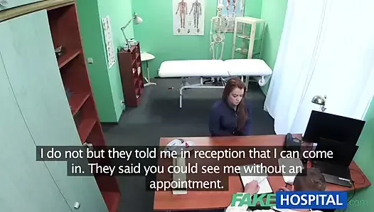 FakeHospital Doctor fucks patient from behind
