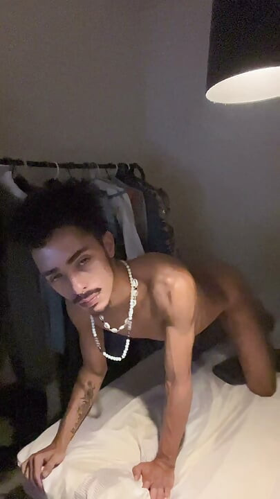 Little Bitch Jerking off Talking Bitching and Showing His Feet
