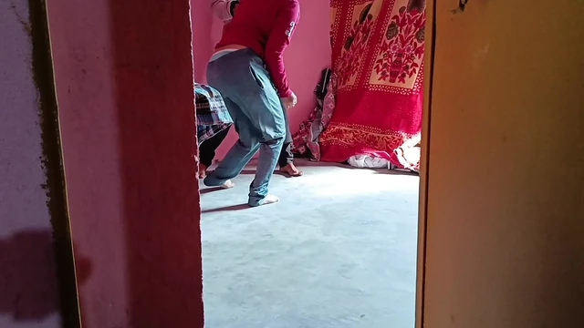 Desi Village Girl Indian School Girl Doing First Time Sax With Bad Boy Math Teacher At The Store Room