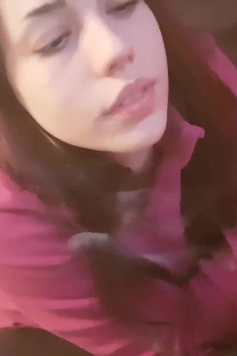 Smoking and fetish with sweet teen