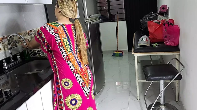 My stepsister makes me horny. Part 1. I fuck her tits