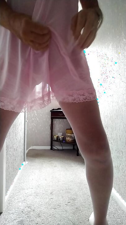 Pink babydoll
