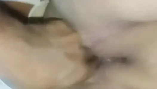 Fucked the neighbor's wife Creampie in inside