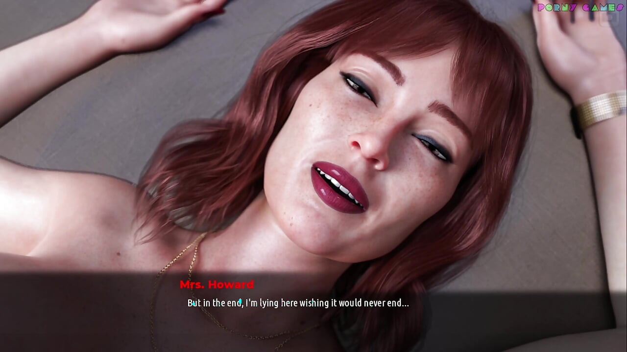 L7team tarafından Sunville'in orta yaşlı seksi kadın - zorbanın üvey annesiyle seks, büyük memeli kızıl saçlı orta yaşlı seksi kadın biraz döl alıyor 85